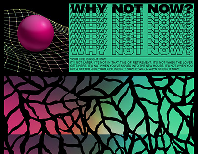 Why not now | Collage art