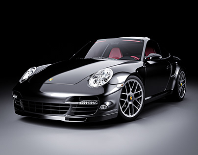 Porsche 997 Turbo Studio Photoshoot [CGI]