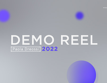 Motion Graphics Demo Reel // Paola Dreossi
