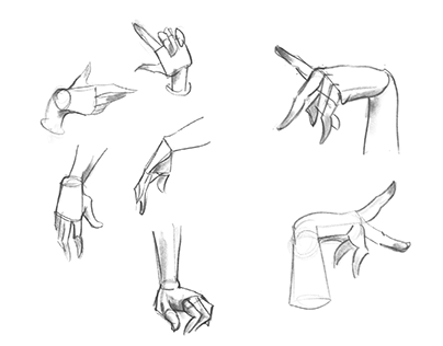 Quick Hand Studies