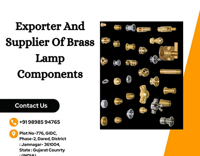 Exporter And Supplier Of Brass Lamp Components