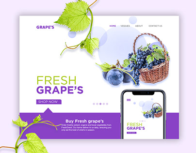 Home Page / UI / Fresh / Grape