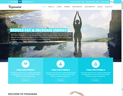 Free Yoga WordPress Themes