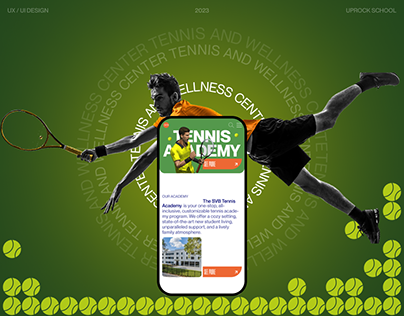 Tennis Center: Website Redesign