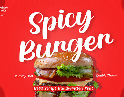 Spicy Burger Script Font