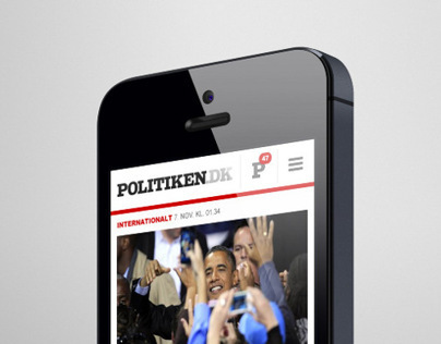 Politiken.dk – Mobile website