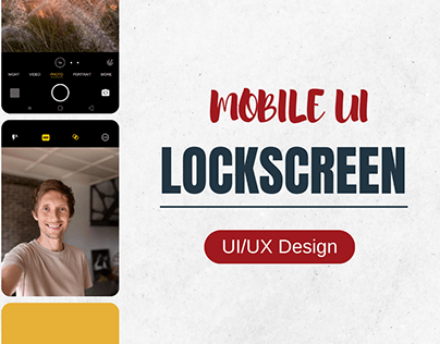 Mobile: Lockscreen UI Design | UI/UX Design
