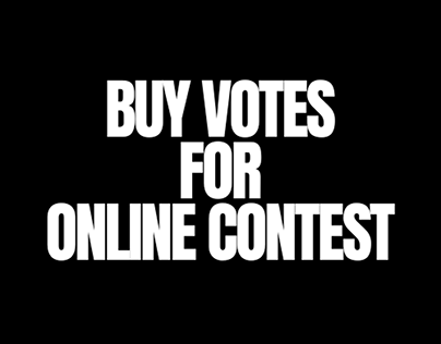 “Buy Votes for online contest”