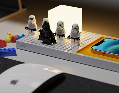 Lego Brick-Wireless Charger