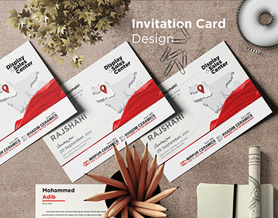 Invitation Card Design | Display & Sales Center