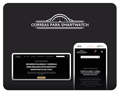 Correas para Smartwatch - Web Design