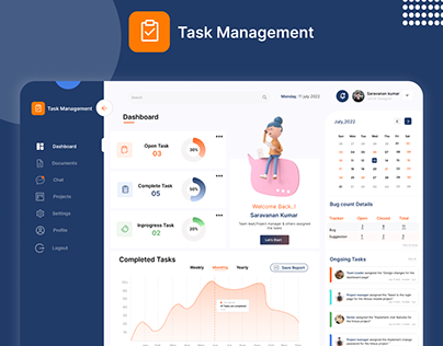 Task management Admin Dashboard