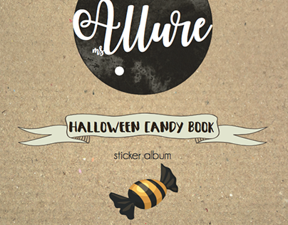 Ms.Allure ( Halloween Candy Book ) / Sticker Book