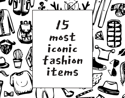 MOST ICONIC FASHION ITEMS - Crossword