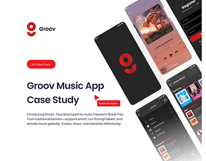 Music streaming app case study