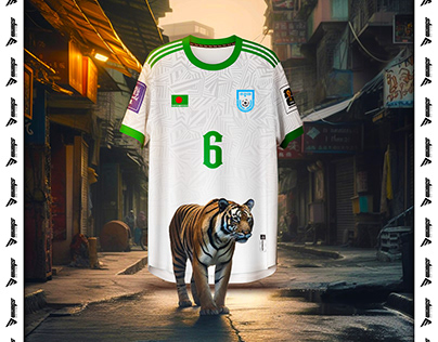 Away Jersey of Bangladesh National Football Team