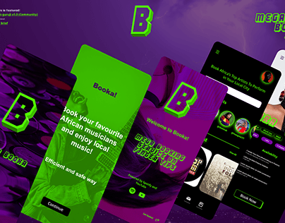 Booka App UI/UX Design