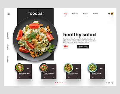 Shopify | Shopify web design | Restaurant website