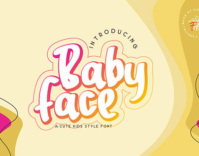 Babby Face | A Cute Kids Style Font