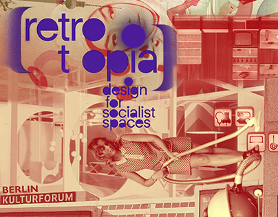 Kulturforum Retrotopia Event Poster