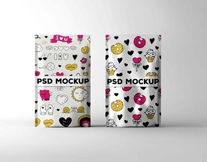 Coffee Pouch Mockup Free