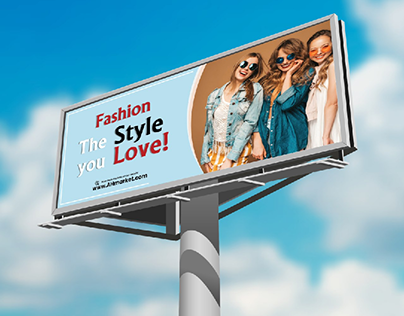 Fashion Billboard Signage Design