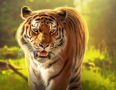 Tiger Photo Manipulation