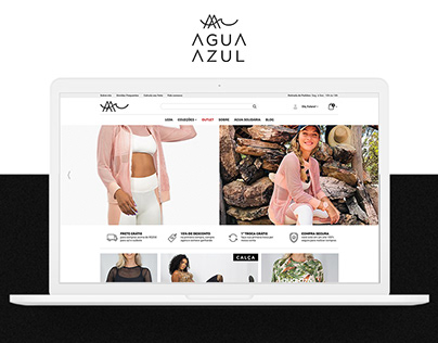 UX/UI Design E-commerce | Agua Azul Sportwear