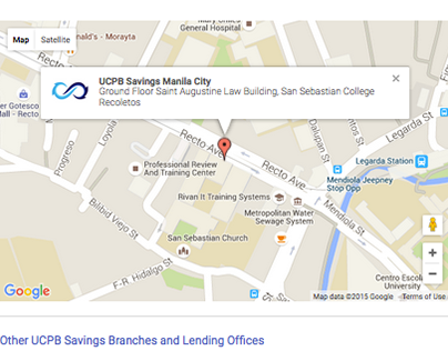 UCPB Savings - Branch Locator