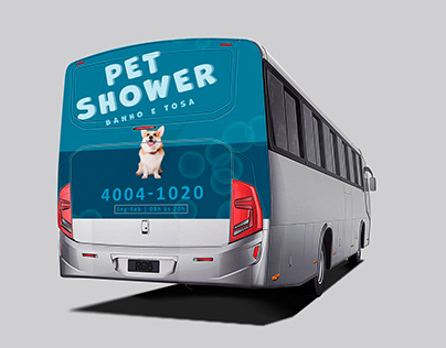 Busdoor Pet Shower