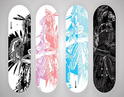 Custom Skateboard Deck Artwork
