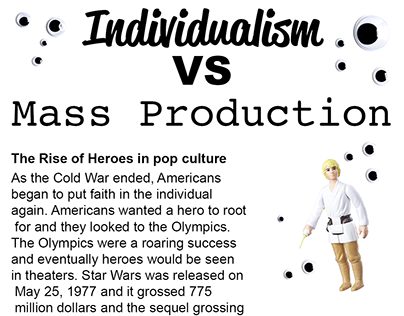 Individualism v Mass Production Poster