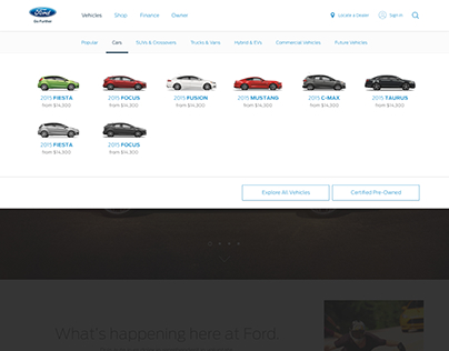 Project Overview: Ford Global Responsive Navigation