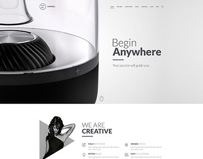 Haswell – Multipurpose PSD Template