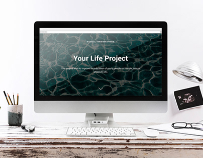 Your Life Project - landing page