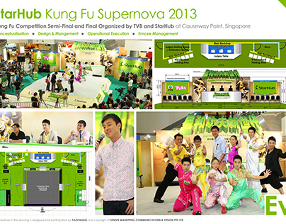 StarHub Kung Fu Supernova Audition with TVB 2013
