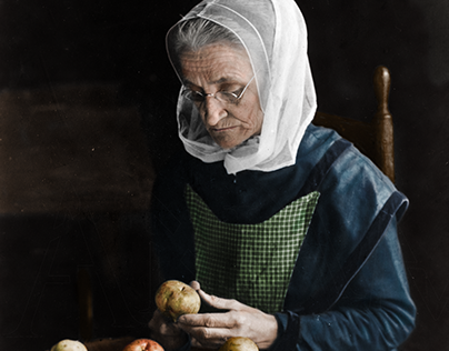 The beginning of Shaker apple sauce (1907)