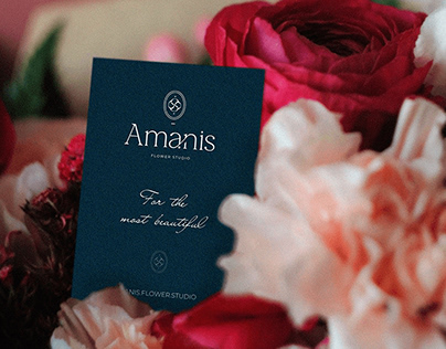 Amanis | brand identity for flower studio