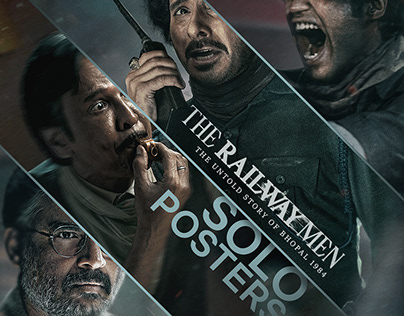 THE RAILWAY MEN solo character posters