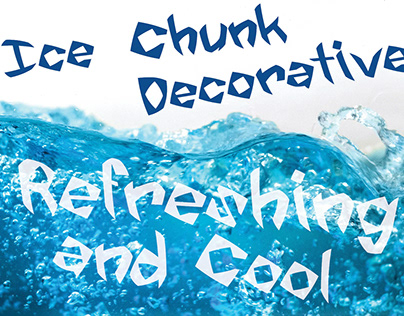 Ice Chunk Decorative