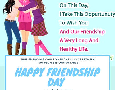 Friendship Day Wallpapers Projects | Photos, videos, logos, illustrations  and branding on Behance