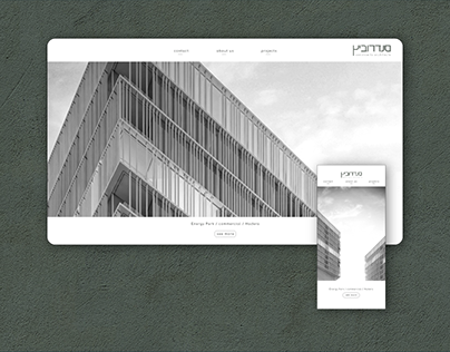 architect web design | אתר סנדרוביץ' אדריכלים