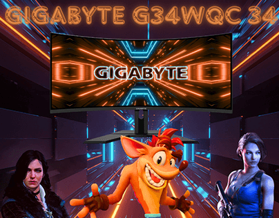 G34WQC Gaming Monitor