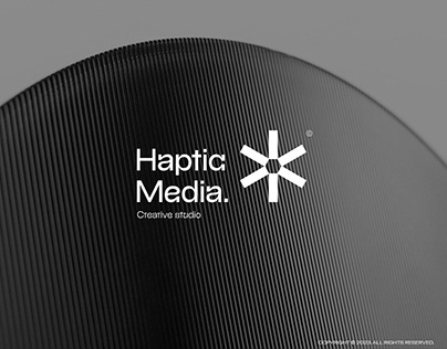 Haptic Media© - Visual identity by Inkmate