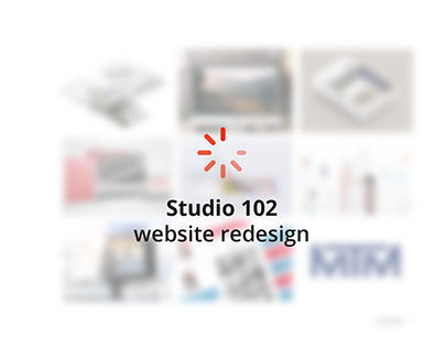 STUDIO 102 | website redesign