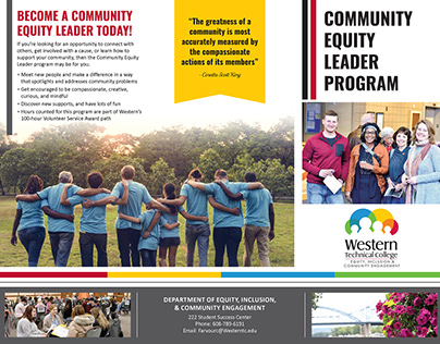 Community Equity Leader Program Brochure