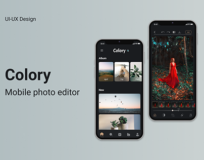Mobile photo editor | Colory