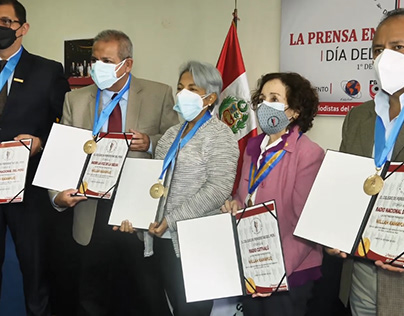 Conferencia Colegio de periodistas de Lima