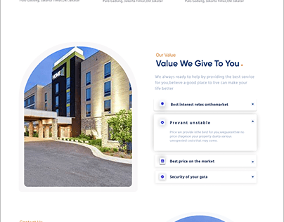 Hotel booking Web site Design