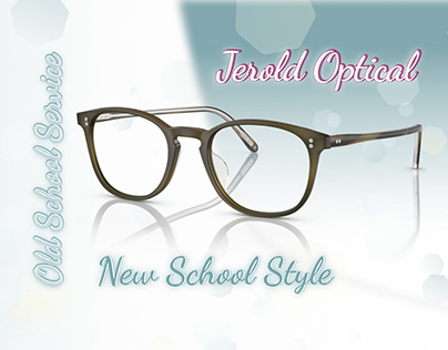 Landing Page Redisign Concept For Jerold Optical
